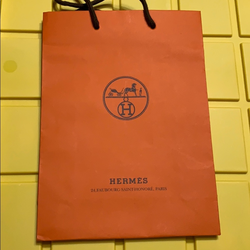 Hermès shopping bag